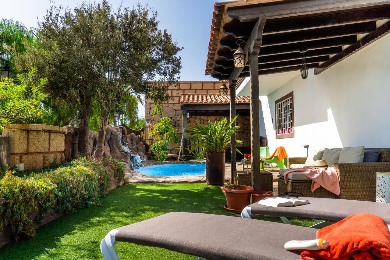 Deluxe Villa Bella Vita Air Con & Heated Pool, Tenerife South Chayofa エクステリア 写真