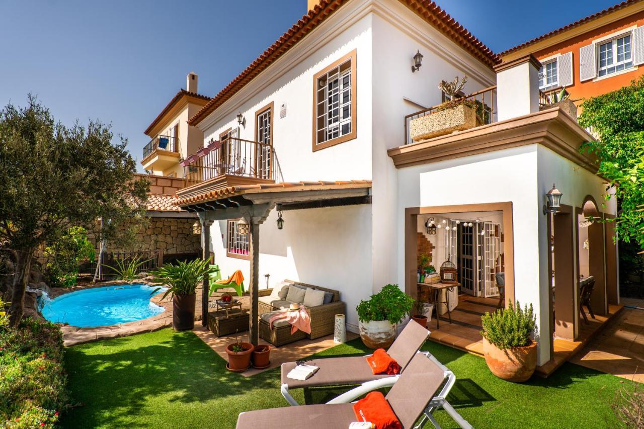 Deluxe Villa Bella Vita Air Con & Heated Pool, Tenerife South Chayofa エクステリア 写真